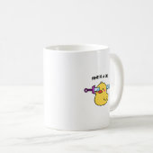 Fine est un mensonge - Drôle Humour foncé Mug (Devant droit)