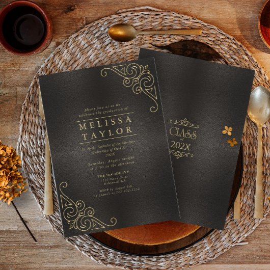 Fine Filigree Gold Afstuderen ID908