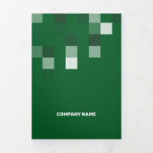 Fine Green Contemmodern Transparency Drieluik Kaart (Cover)