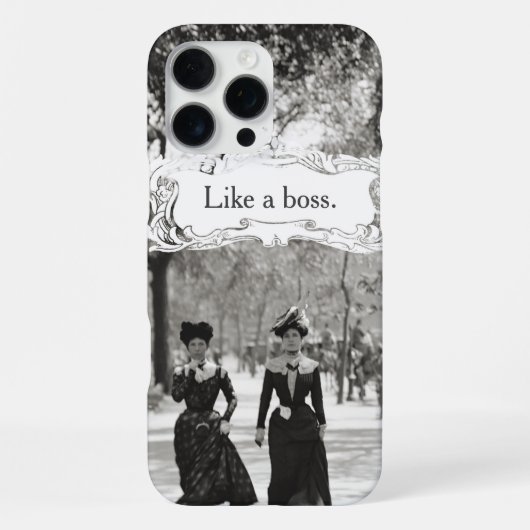 Fine Ladies iPhone Case Hoesje (Achterkant)