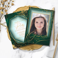 Fine Lines Gold Abstract Afstuderen Green ID907