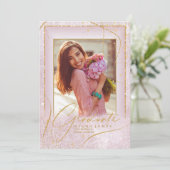 Fine Lines Gold Abstract Afstuderen Mauve ID907 (Staand voorkant)