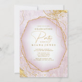 Fine Lines Gold Abstract Afstuderen Mauve ID907 (Achterkant)