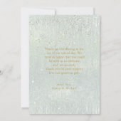 Fine Lines Gold Abstract Wedding Bedankt Sg ID867 (Achterkant)