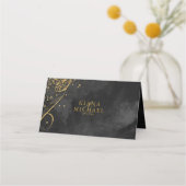 Fine Lines Gold Abstract Wedding Table Bk ID867 (Achterkant)