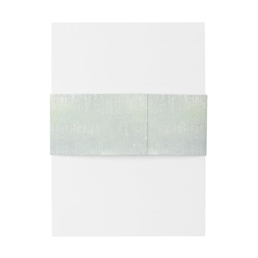 Fine Lines Gold Abstract Wedding V2 Sage ID867 Uitnodigingen Wikkel (Achterkant Voorbeeld)