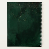 Fine Lines Gold Abstrait Mariage Emerald ID867 (Dos)