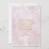 Fine Lines Gold Abstrait Mariage Merci Mv ID867 (Dos)