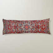 Fine Persia Bijar Red Blue Yellow  Lichaamskussen (Achterkant)