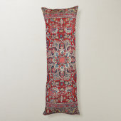 Fine Persia Bijar Red Blue Yellow  Lichaamskussen (Achterkant (Verticaal))