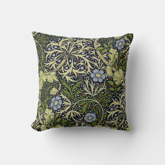 Fine Seaweed  William Morris Wallpaper Kussen (Voorkant)