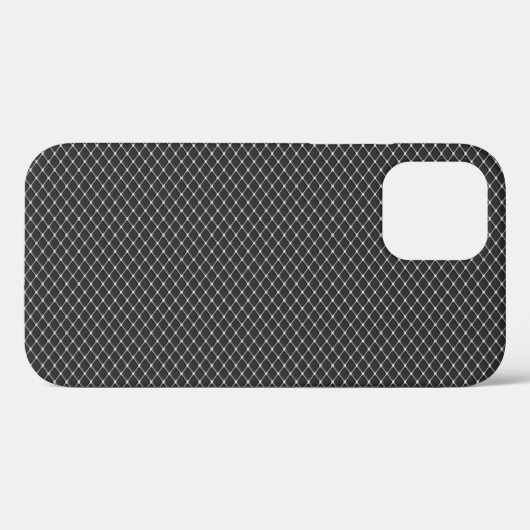 Fine Silver Metal Mesh Pattern Case-Mate iPhone Case (Achterkant (horizontaal))