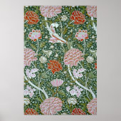 Fine William Morris Floral Pattern Poster (Voorkant)