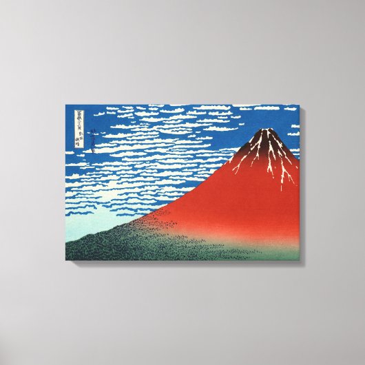 Fine Wind Clear Morning Canvas Afdruk (Voorkant)