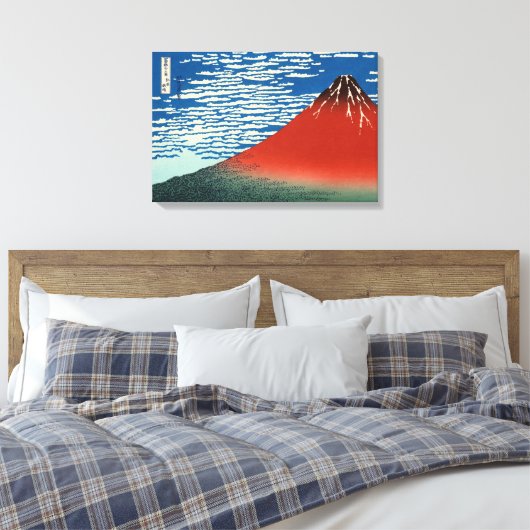 Fine Wind Clear Morning Canvas Afdruk (Insitu (Slaapkamer))