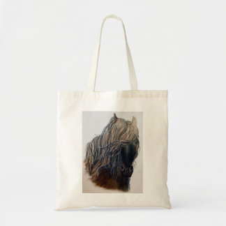 Fineart Mustang Horse Budget Canvas tas