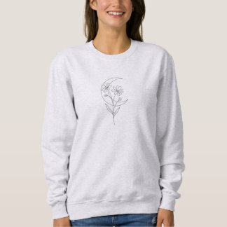 Fineline Botanische Maan Dames Sweatshirt