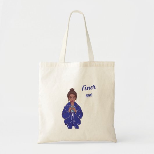 Finer 1920 tote bag (Voorkant)