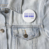 Finer Woman 1920 - Zeta Phi Beta Ronde Button 5,7 Cm (In situ)