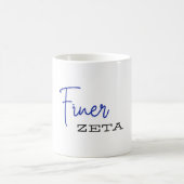 Finer Zeta Mug - Joli cadeau pour Zeta Soror (Centre)