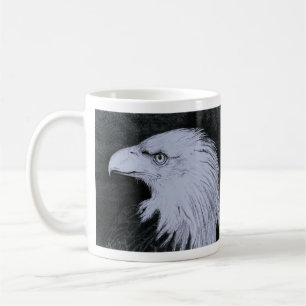 FinerArt Bald Eagle-ontwerp mok door Linda Wagner
