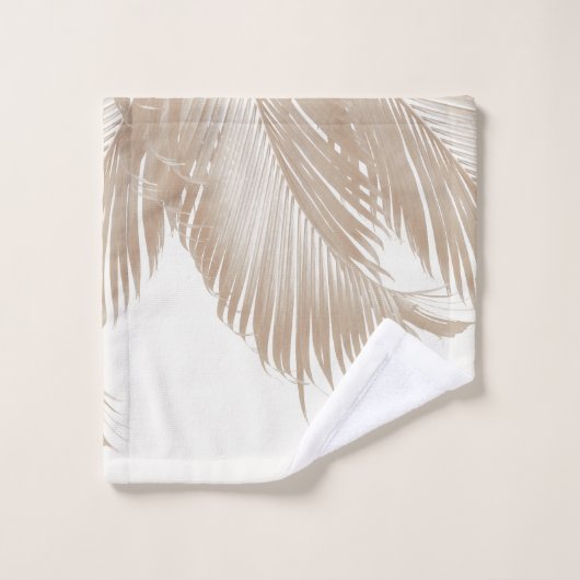 Finesse Feuille Palm #4 #tropical #wall #art (Gant de toilette)
