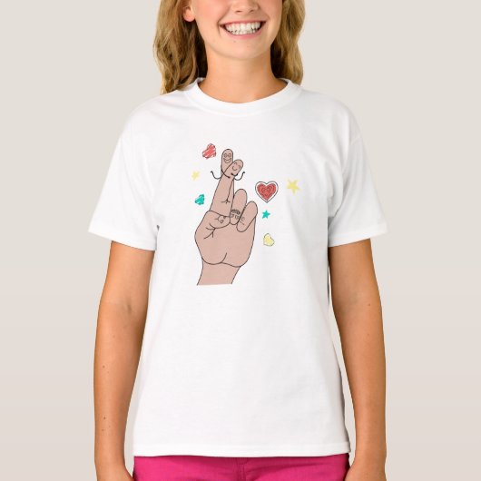 Finger Best Friend T-shirt (Voorkant)
