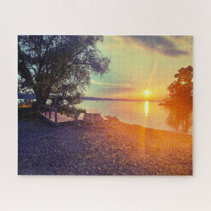 FINGER LAKES CAYUGA LAKE JIGSAW PUZZLE