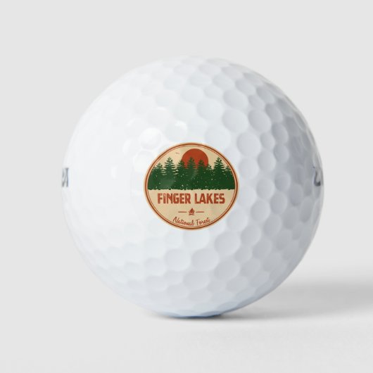 Finger Lakes National Forest Golfballen (Voorkant)