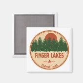 Finger Lakes National Forest Magneet (Voorkant / Achterkant)