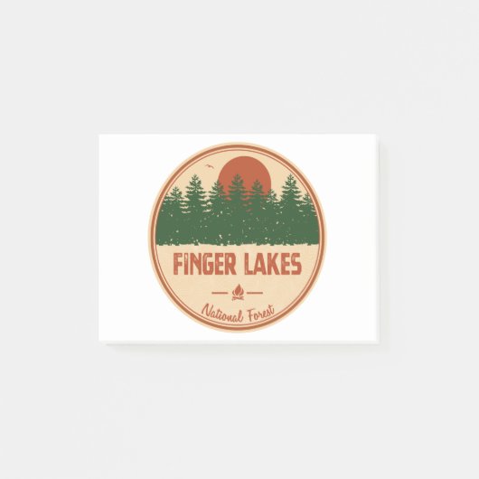 Finger Lakes National Forest Post-it® Notes (Voorkant)