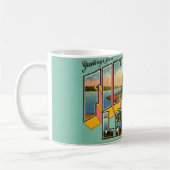 Finger Lakes New York salue Mug (Gauche)