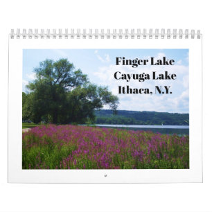 FINGER LAKT CAYUGA LAKE ITHACA-kalender Kalender