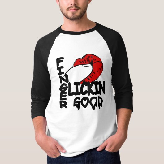 Finger Lickin Good T-shirt (Voorkant)