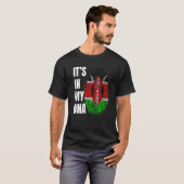 Fingerprint DNA Biometry Flag Kenya T-shirt (Voorkant volledig)