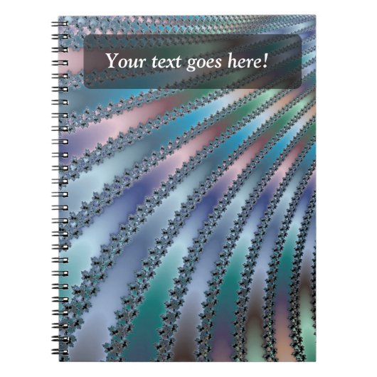 Fingers Fractal Art Notitieboek (Voorkant)