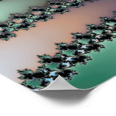 Fingers Fractal Art Poster (Hoek)