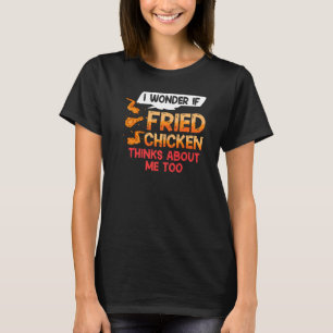 Fingers voor gedroogde kippeulvleugels t-shirt