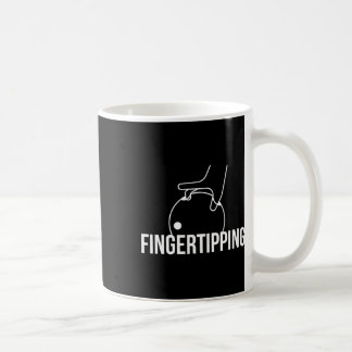 Fingertipping Bowling Grip Design voor Bowlers Thr Koffiemok