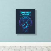 Fini ? Essayez à nouveau! - Toile de Gamer Futuris (Insitu (Plancher de Bois))
