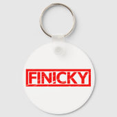 Finicky Stamp Sleutelhanger (Achterkant)