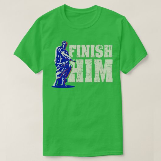 Finish Him T-shirt (Design voorkant)