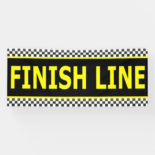 Finish Line Banner (Horizontaal)