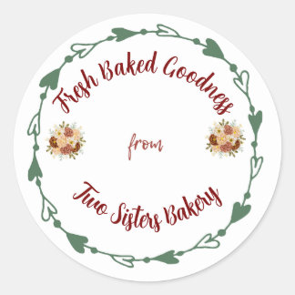 Finishing Touch klassieke ronde sticker