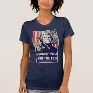 Finissez le T-shirt Jeffersonian de Fed