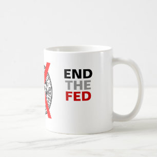 FINISSEZ - tasse - la couleur ALIMENTÉE - avec le