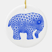 Finite Elephant Keramisch Ornament (Achterkant)