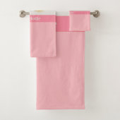 Finition rose Unicorne Or Personnalisée (En situation)