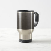Finition simili cuir d'étincelle d'argent de tasse (Devant droit)