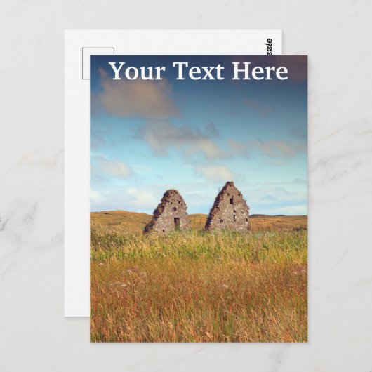 Finlaggan, Écosse Carte Postale personnalisable (Devant / Derrière)